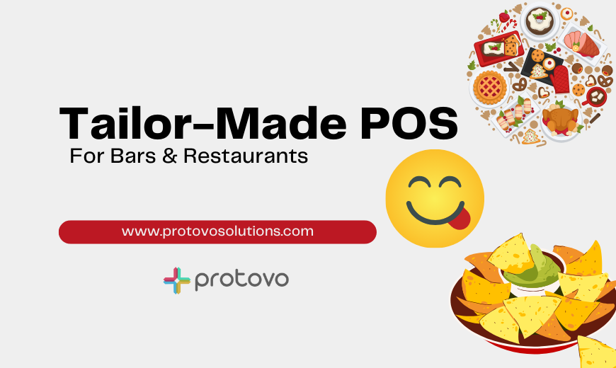 Tailor-Made­ POS for Restaurants and Bars